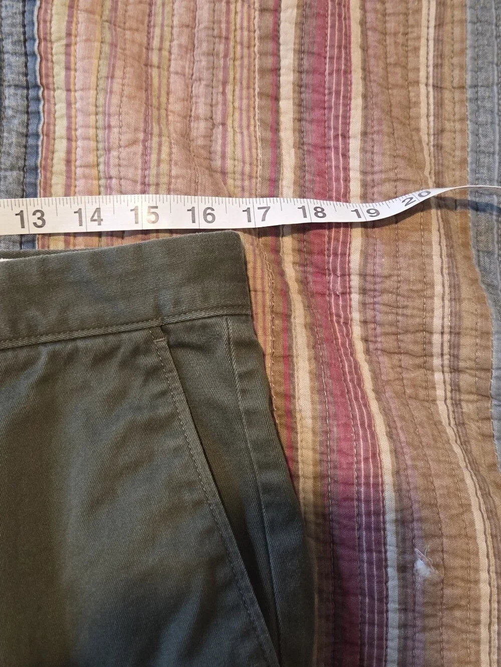 J. Crew Stretch 484 Slim Casual Dress Khaki/Chinos Military Green Men's 32x32